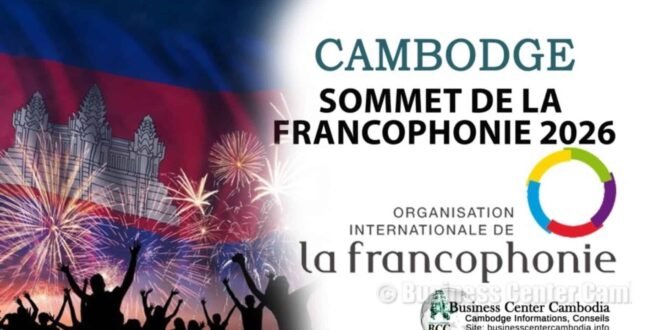 Cambodge : Le site web dédié au sommet de la francophonie déjà disponible